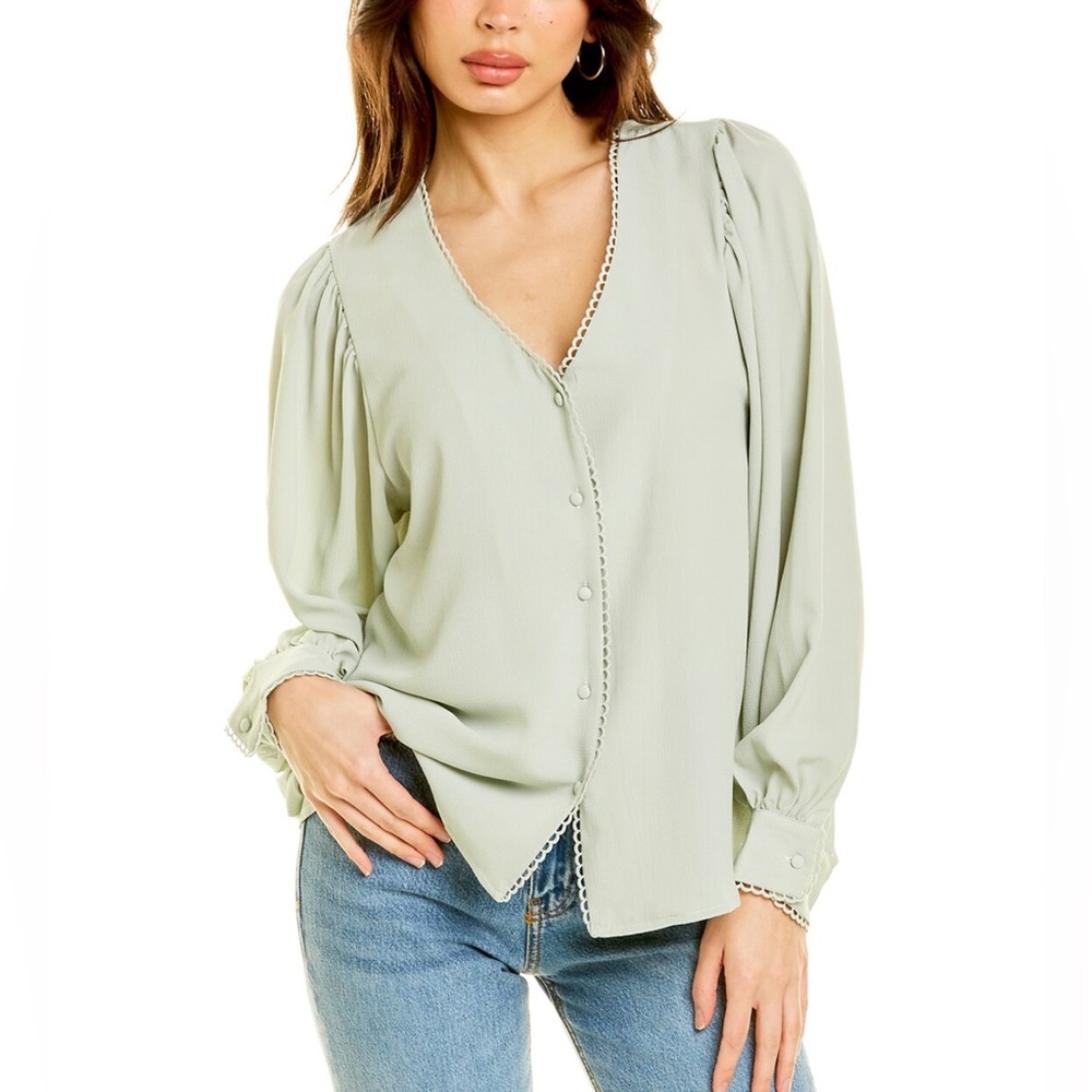 Brand new, tag on, Daisy Lane green blouse